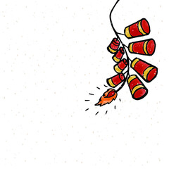 Obraz premium Firecracker.