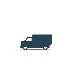 Transport truck icon