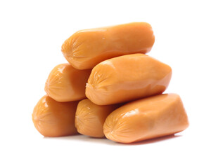 sausage isolated on white background