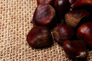 chestnuts in a cook in spain