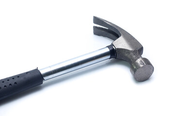 Iron hammer isolated on a white background