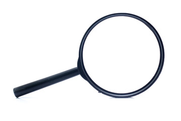 magnifying glass isolated on white