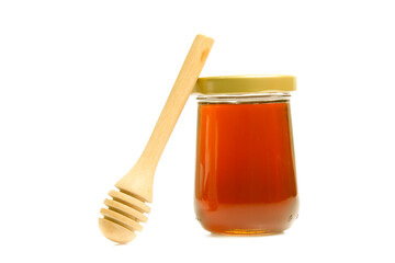 honey isolated on white background