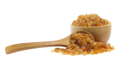 Sugar Brown isolated on white background