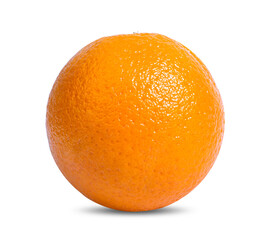 Orange fruit. Orang slice isolate on white background
