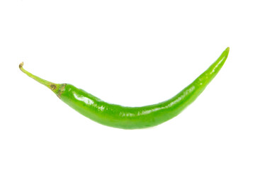 chilli isolated on white