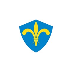 fleur de lis icon vector illustration design © sangidan