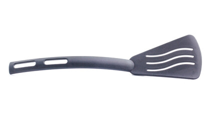 black kitchen utensil collection, isolated on white background