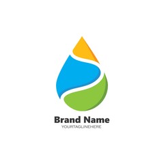 water drop Logo Template vector illustration