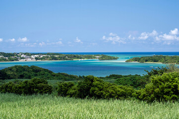 沖縄県　石垣島　川平湾　川平石崎海域公園