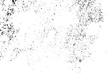 Grunge black and white texture background (Vector). Use for decoration, aging or old layer