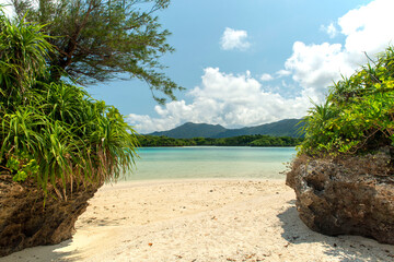 沖縄県　石垣島　川平湾　川平石崎海域公園