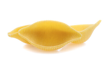 Italian pasta  isolated on white background