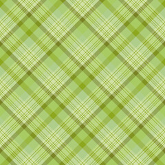 Seamless pattern in simple green colors for plaid, fabric, textile, clothes, tablecloth and other things. Vector image. 2