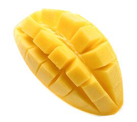 yellow Mango  isolated white background