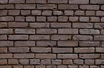Gray brick wall texture background