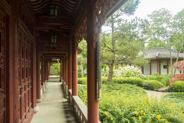 gazebo in the garden