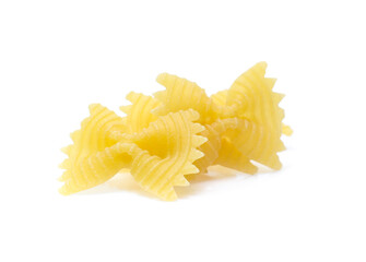 Pasta isolated on white background