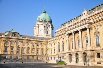Fototapeta na wymiar ブダ城　Famous tourist destinations in Budapest