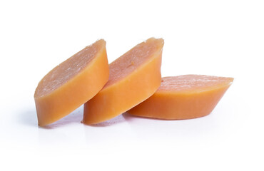 sausage isolated on white background