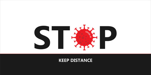 Stop Covid-19 and Keep Distance