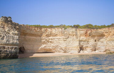 Praia Marinha in Portimao, Algarve, Portugal