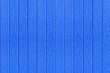 Fototapeta premium Blue galvanized iron fence panels texture and seamless background