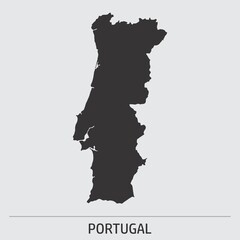 Portugal map icon