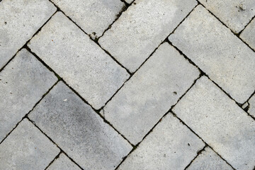Gray paving stones, gray background