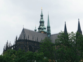 Fototapeta premium st vitus cathedral prague