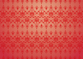 seamless pattern with floral elements