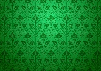 seamless damask pattern