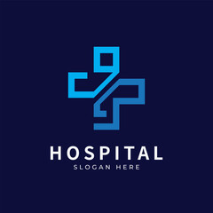Health logo with initial letter OJ, JO, O J logo designs concept. Medical health-care logo designs template.