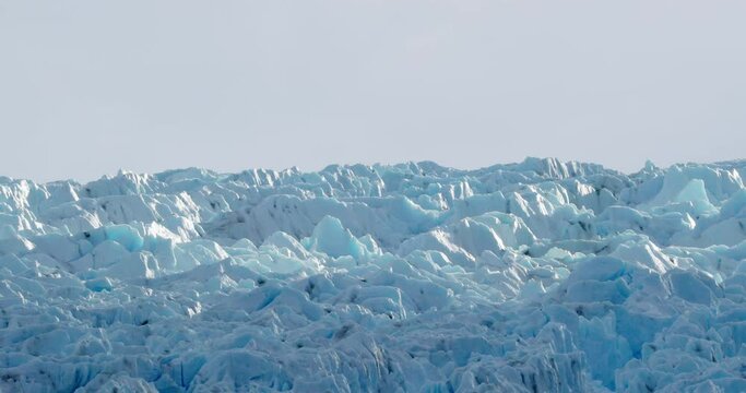 MS POV Rough surface of Glacier at El Brujo / Patagonia, Chile