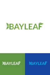 bayleaf logo design