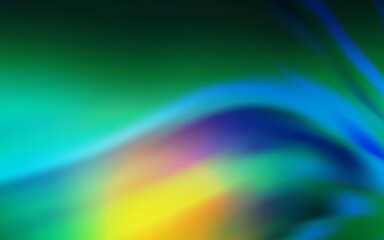 Light Blue, Green vector abstract blurred background. Shining colored illustration in smart style. Background for designs.