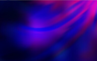 Dark Pink, Blue vector blurred and colored pattern. Glitter abstract illustration with gradient design. Background for designs.