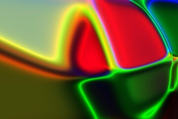 abstract colorful background, glowing neon light