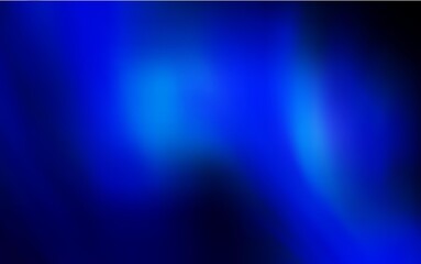 Dark BLUE vector blurred and colored pattern. Creative illustration in halftone style with gradient. New way of your design.