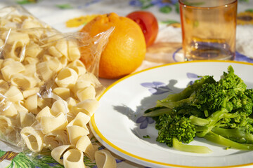 pasta with turnip greens