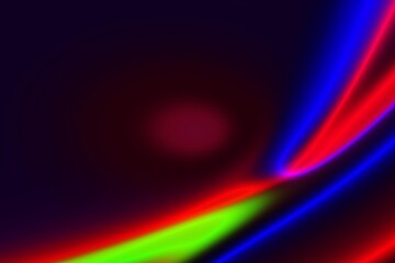 abstract background with rainbow