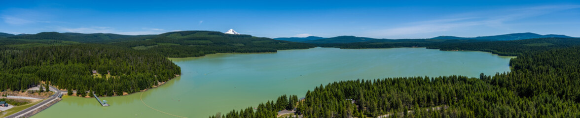 Timothy Lake and Mt. Hood in the Cascade National Forest