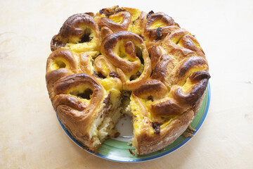 Easter sponge cake