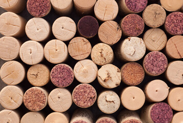 corchos de vino usados en cenital