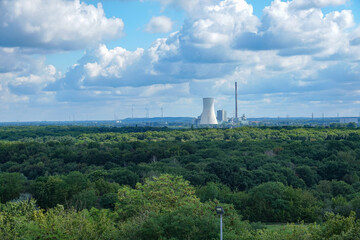 Ruhrgebiet von der Halde Rheinpreussen