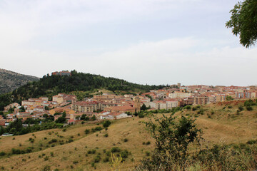 Fototapeta na wymiar Landscape of the city of Soria (Castilla y León, Spain)