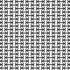 vector abstract transparent geometric ornament monochrome seamless pattern background tile 