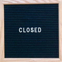 word board letters note inspirational quote morning message words to live by on sign personal note hopeful come back soon closed open new