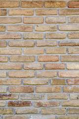 Wall of old bricks - background