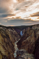 View on Grand Canyon of Yellowstone